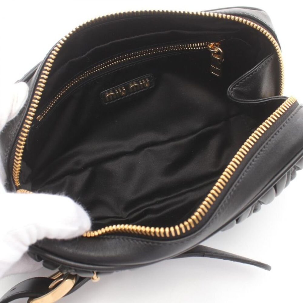 Miu Miu Leather Matelasse Clutch Bag 5BF122 - Picture 3 of 4